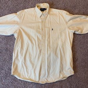 Ralph Lauren Thick Button Up Dress Shirt